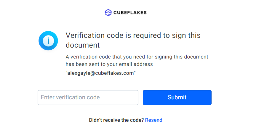 Email Verification