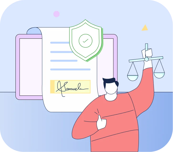 Legally Binding Signatures