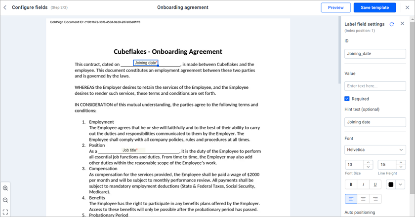 Cubeflakes Onboarding