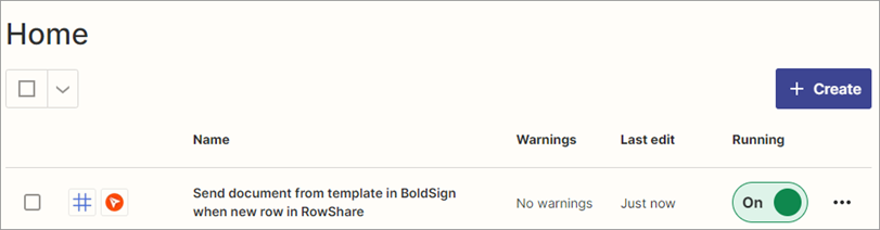 created zap on zapier