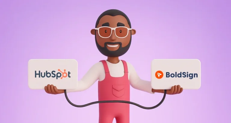 HubSpot + BoldSign: Send and Sign Documents Without Leaving HubSpot