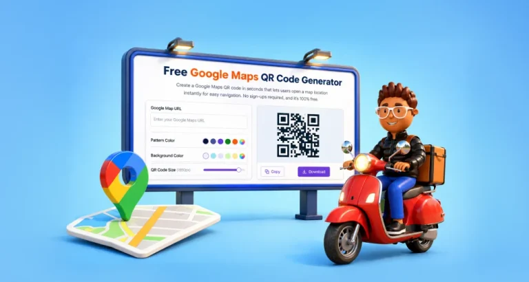 How to Create a Google Maps QR Code for Free