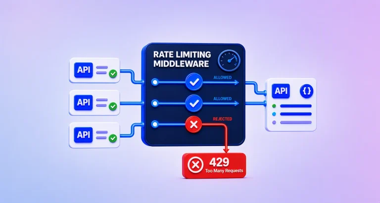 ASP.NET Core Rate Limiting: Built-In Middleware, Policies, and Production Tips