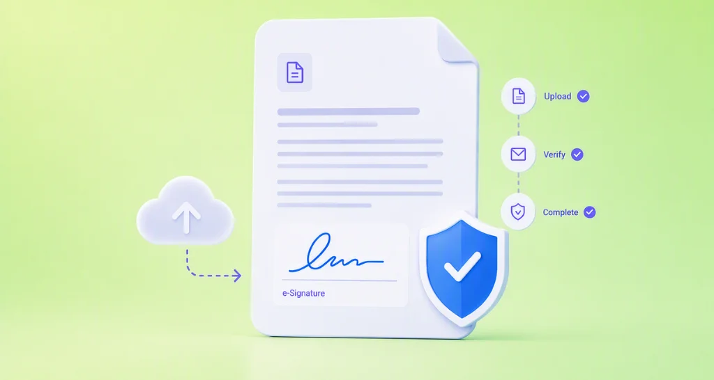 sign a document