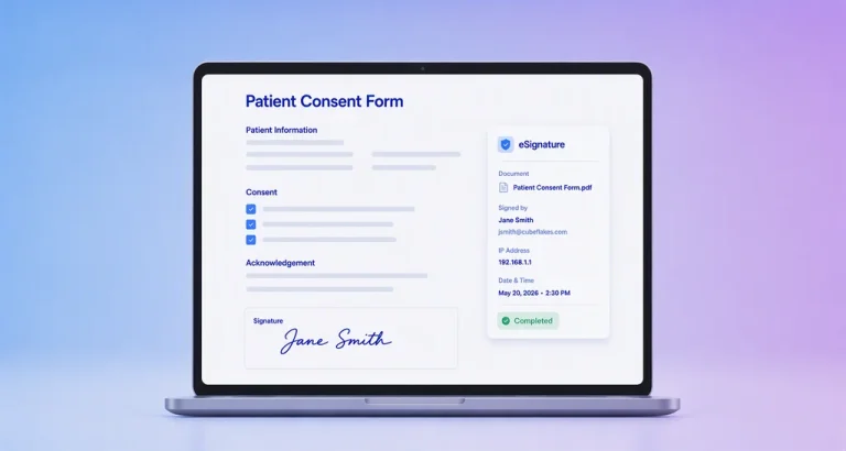 Healthcare eSignature: How Healthcare Providers Collect Patient Consent Digitally 